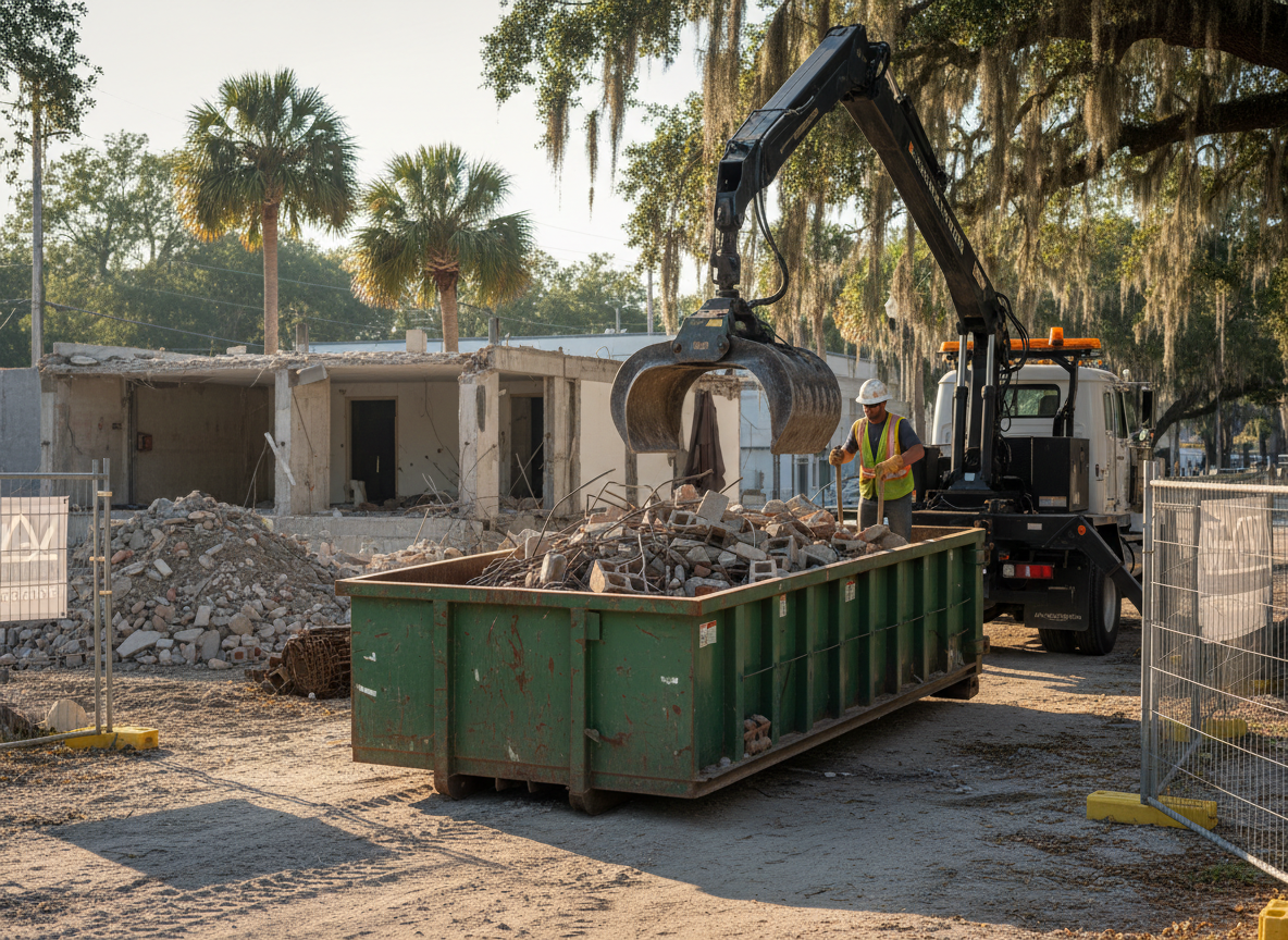 Dumpster Rental in Round O